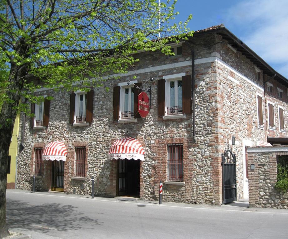Hotel Trattoria Milani Lonato del Garda Exterior foto